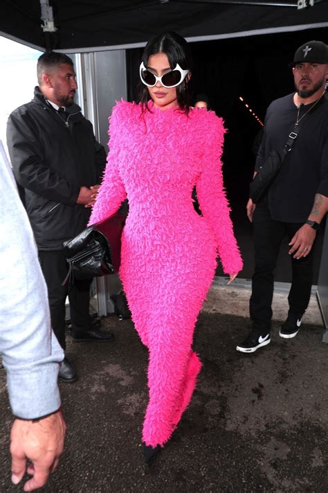 dior pink dress kylie jenner|kylie jenner balenciaga dress.